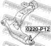 FEBEST 0220-P12 Ball Joint